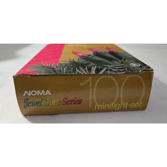 Magenta Noma Jewel Tone Series 100 Mini Lights 31 ft total - Picture 2 of 8